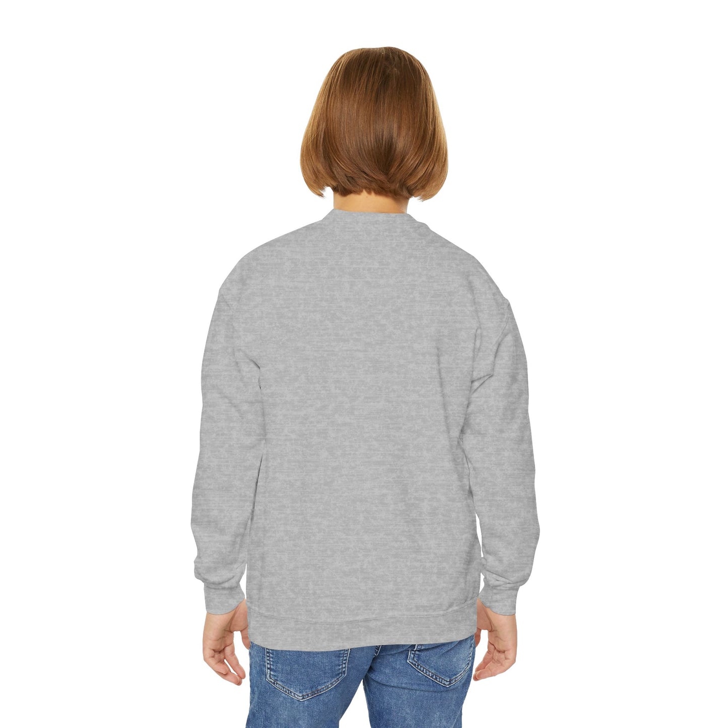 Sassbound Books Youth Crewneck Sweatshirt - Cozy Literary Apparel for Book Lovers