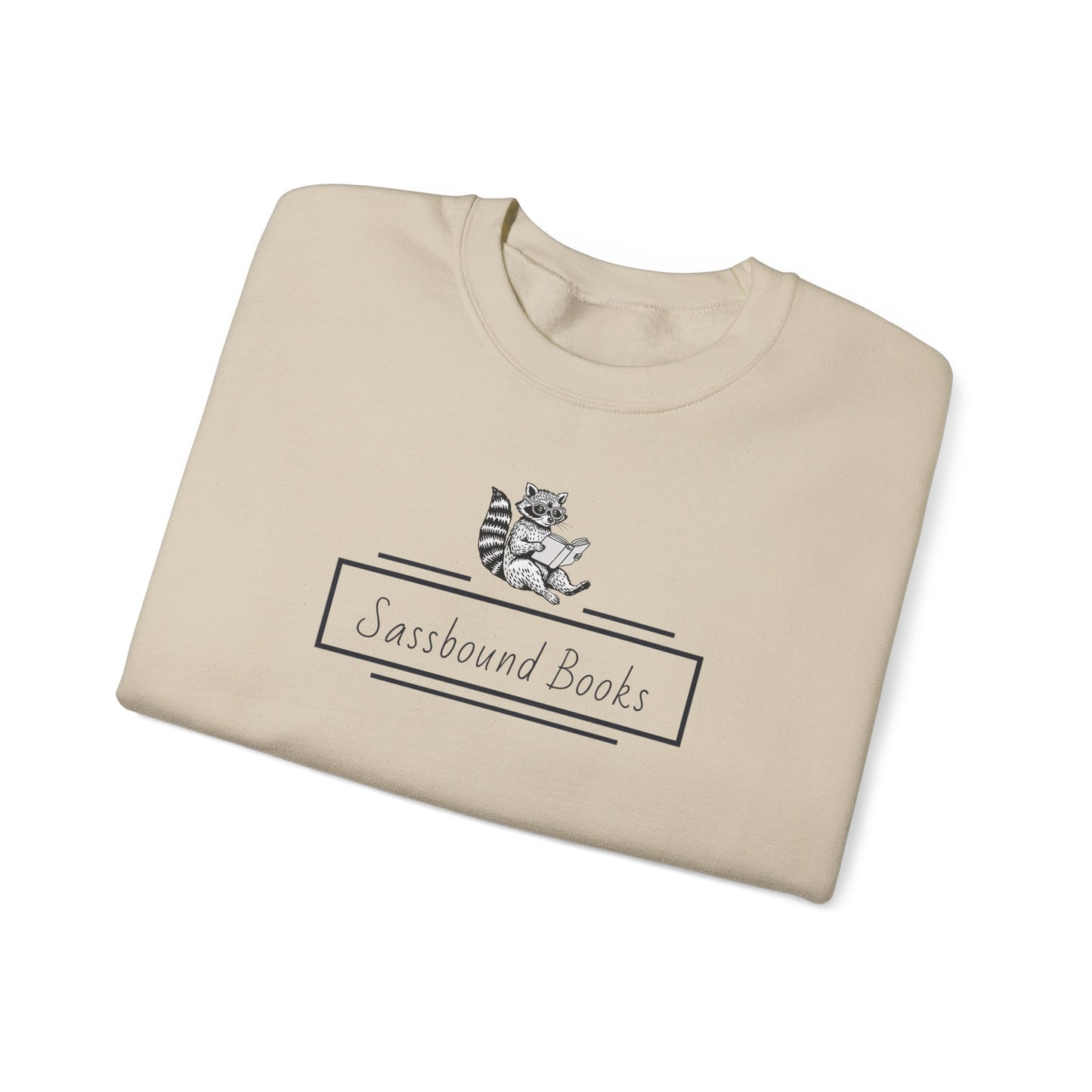 Sassbound Books Sweatshirt w/ Black Logo