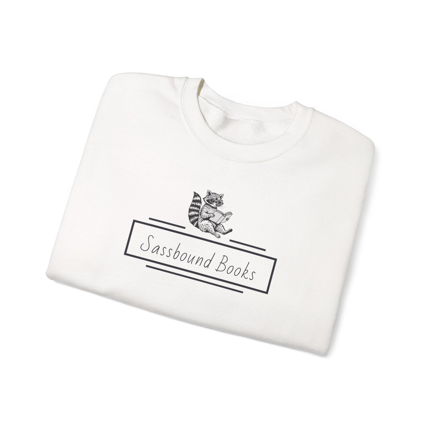 Sassbound Books Sweatshirt w/ Black Logo