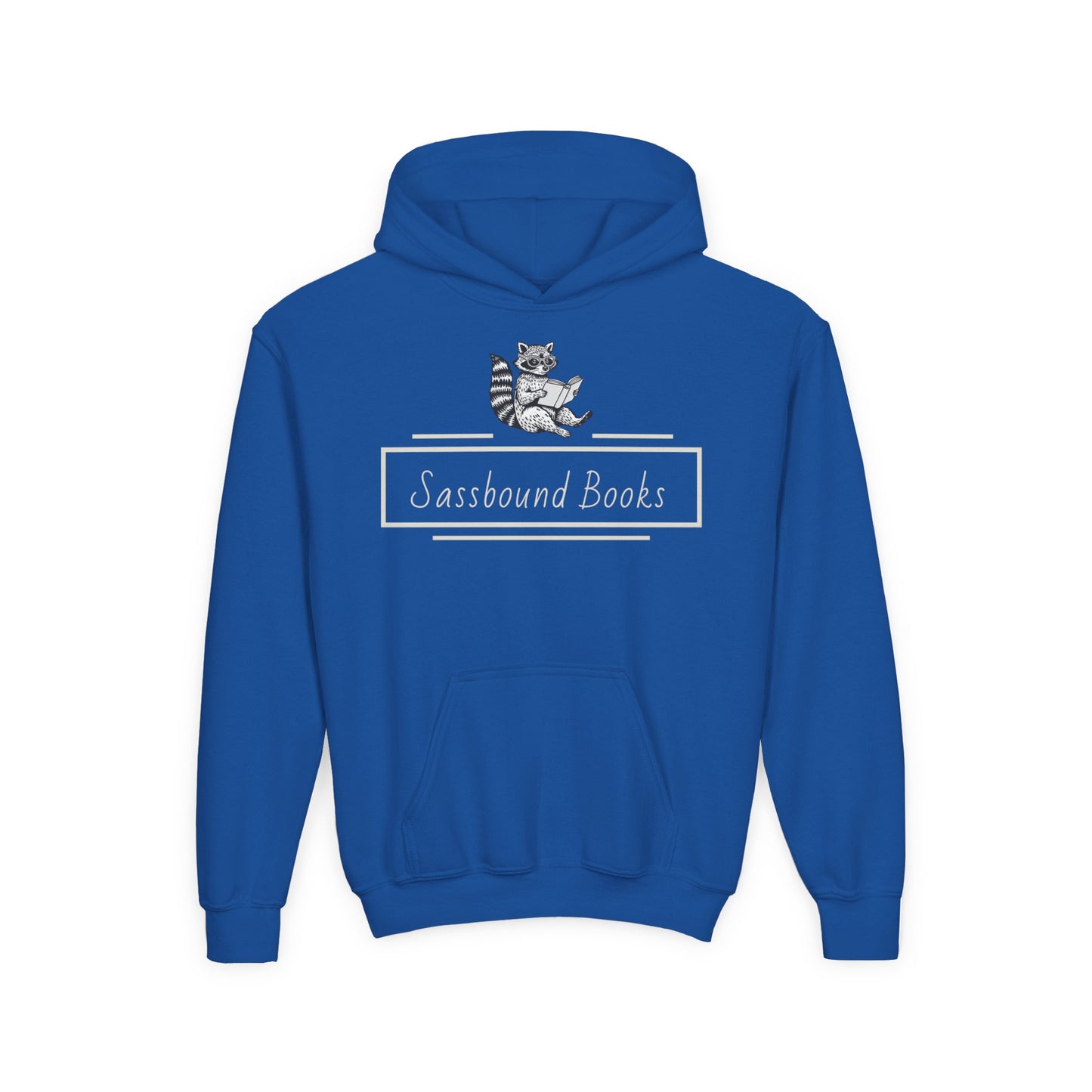 Sassbound Books Youth Hoodie - Cozy Literary Apparel for Young Readers