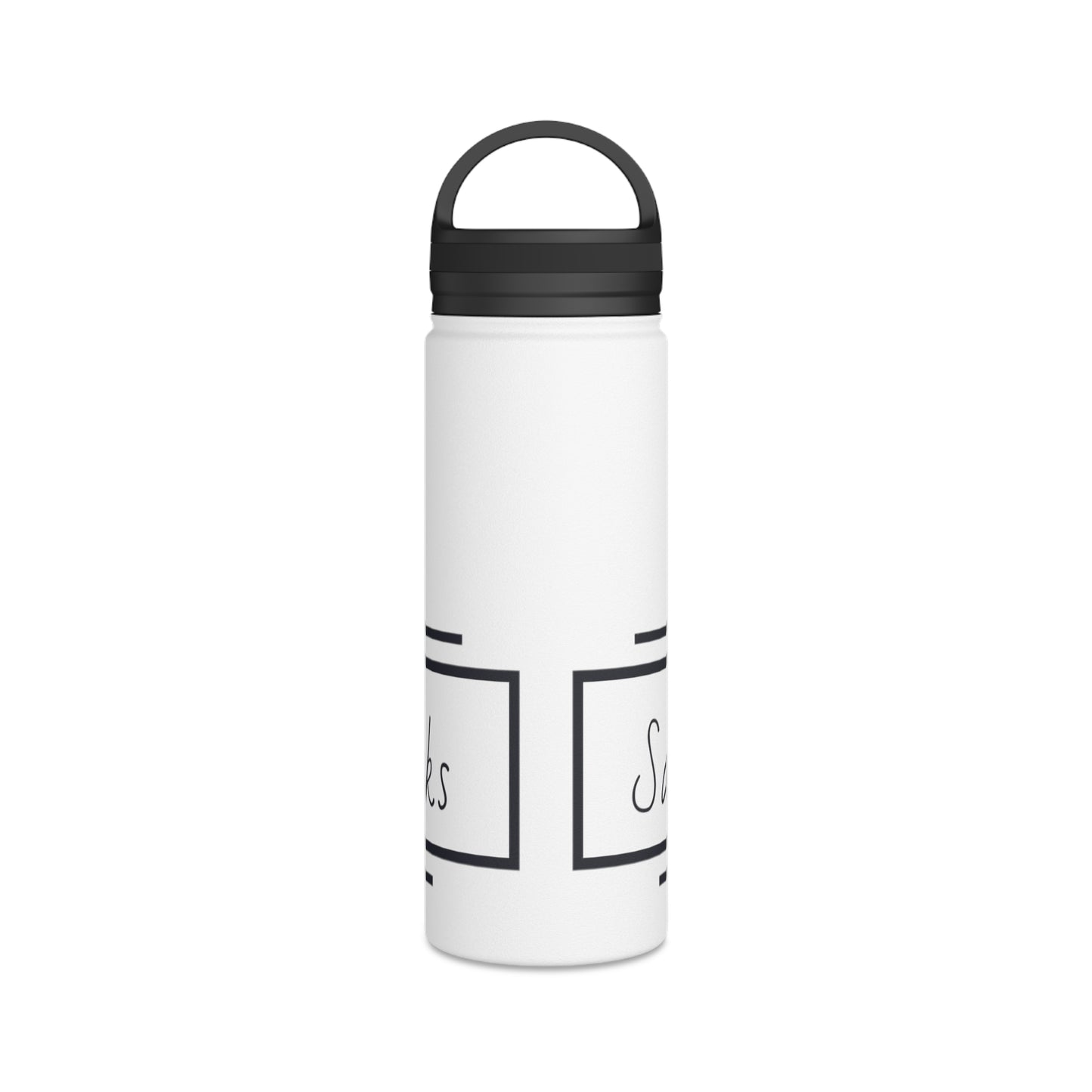 Raccoon Reading Stainless Steel Water Bottle - Eco-Friendly Travel Mug