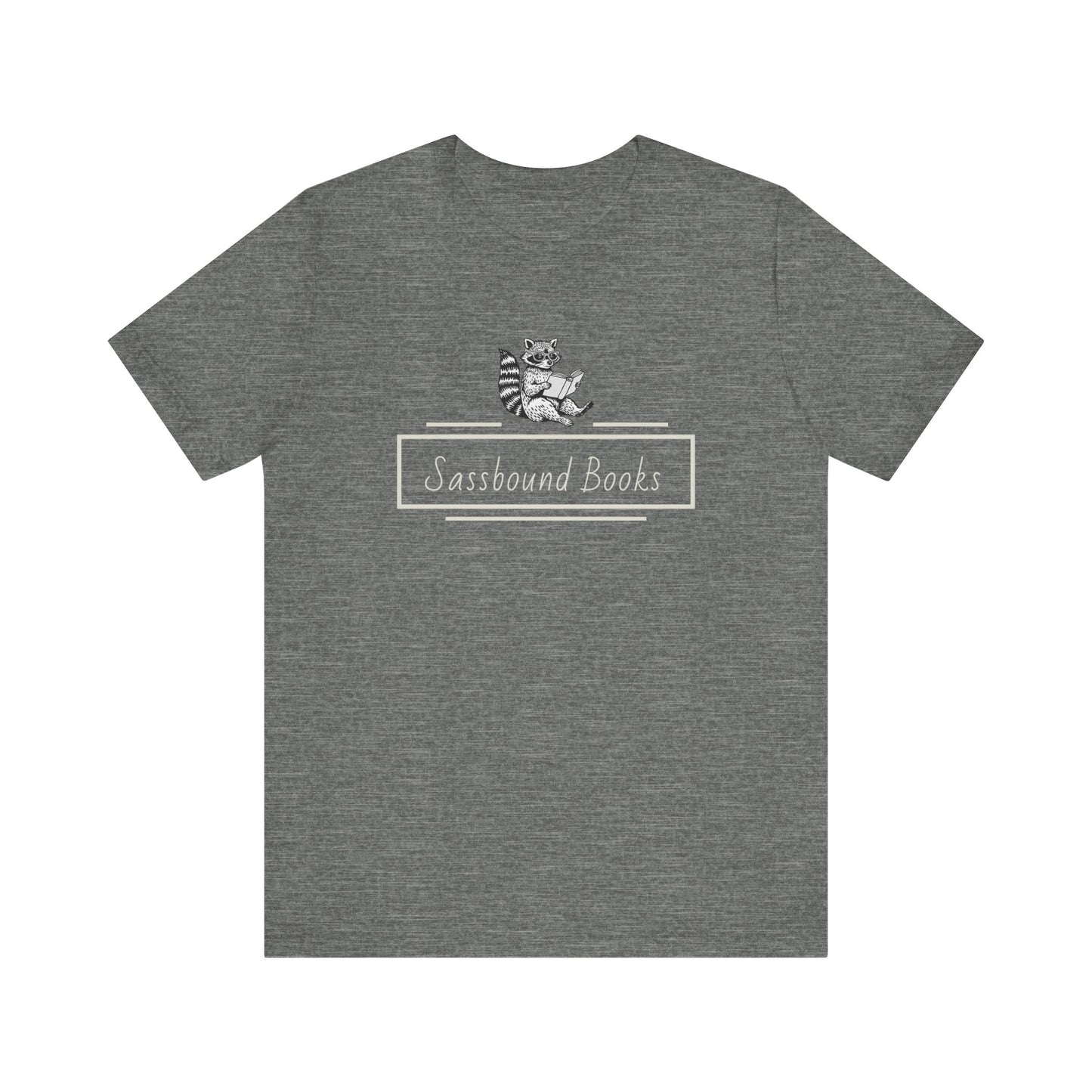 Sassbound Books Raccoon Tee - Unisex Short Sleeve Bella & Canvas T-Shirt
