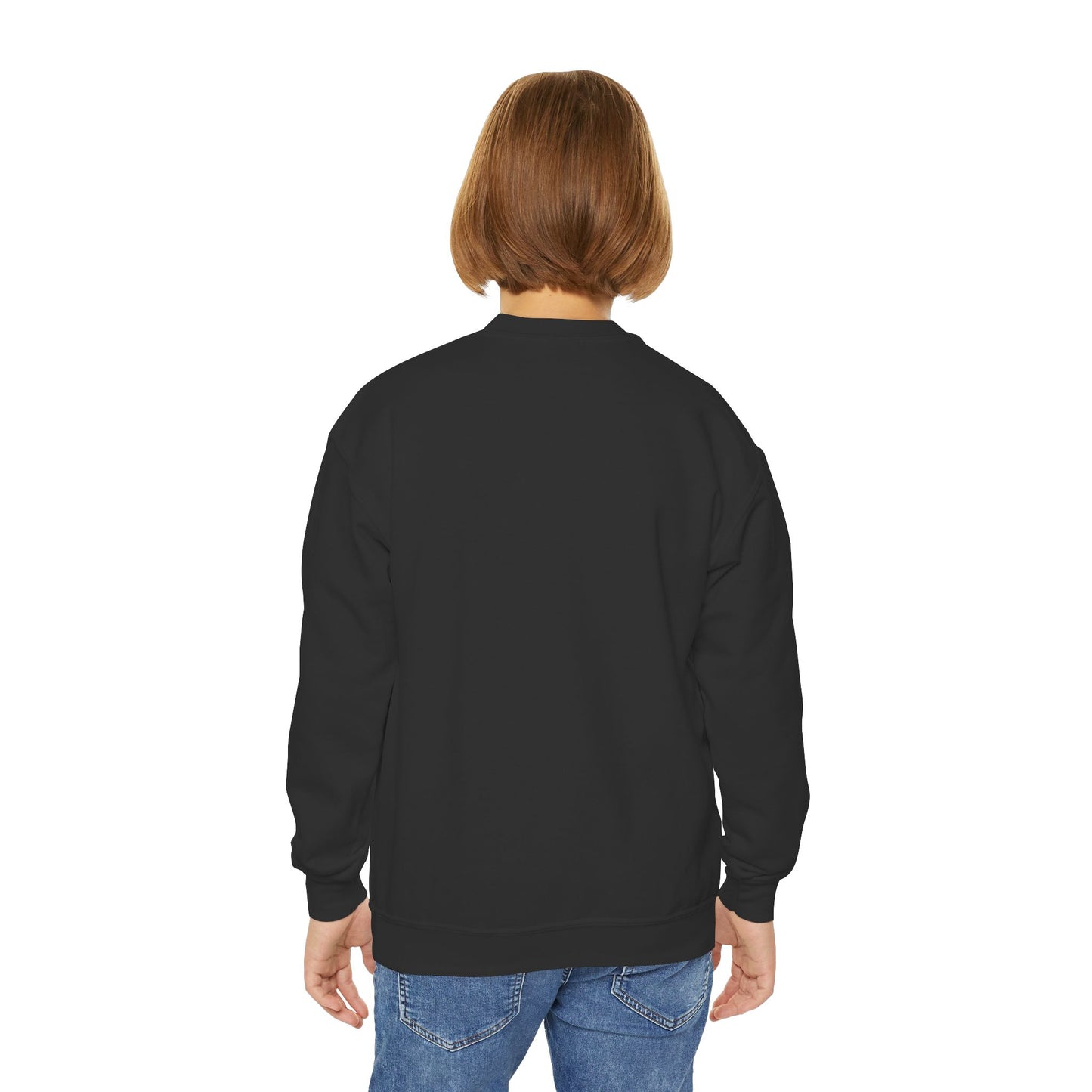 Sassbound Books Youth Crewneck Sweatshirt - Cozy & Playful Gift for Young Readers