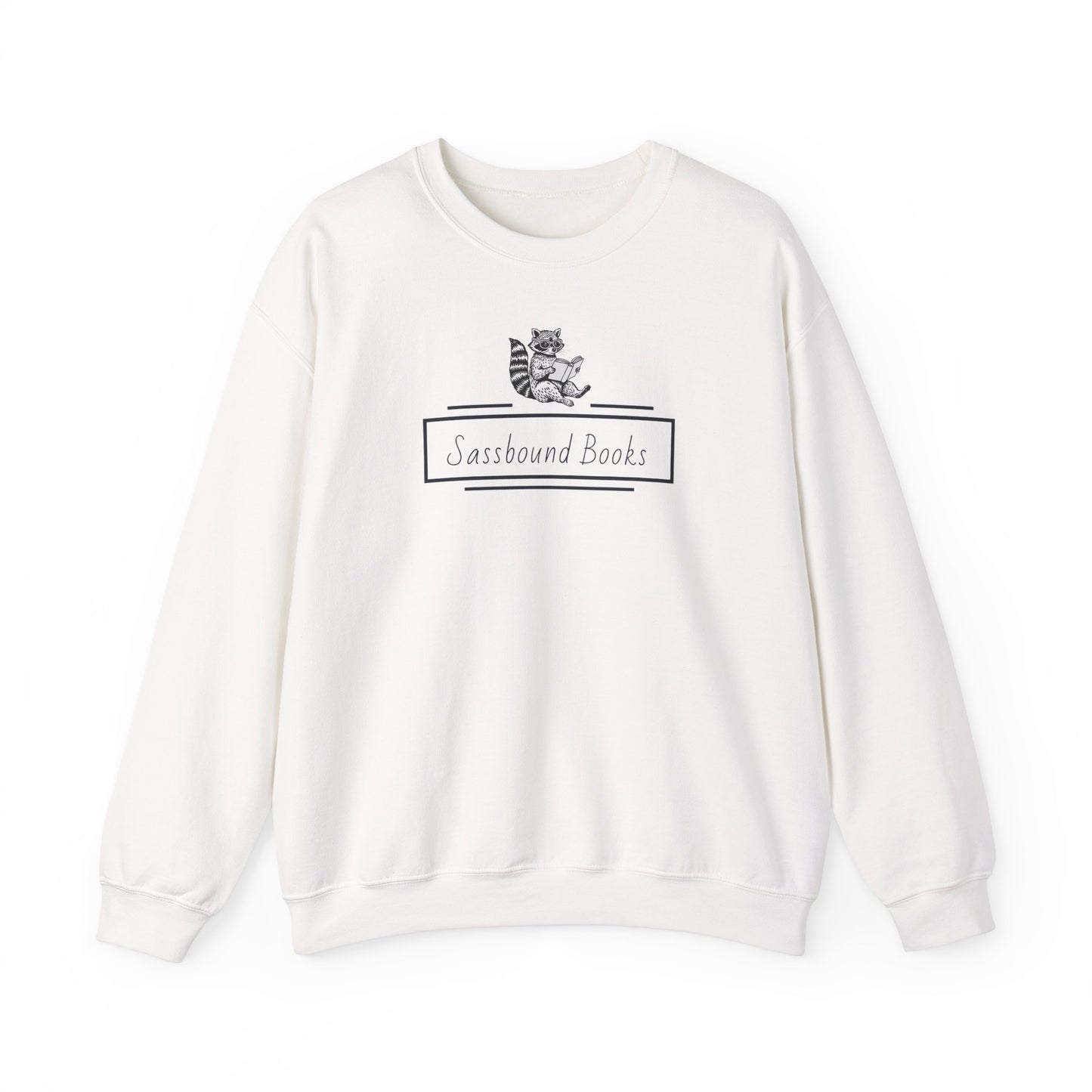 Sassbound Books Sweatshirt w/ Black Logo
