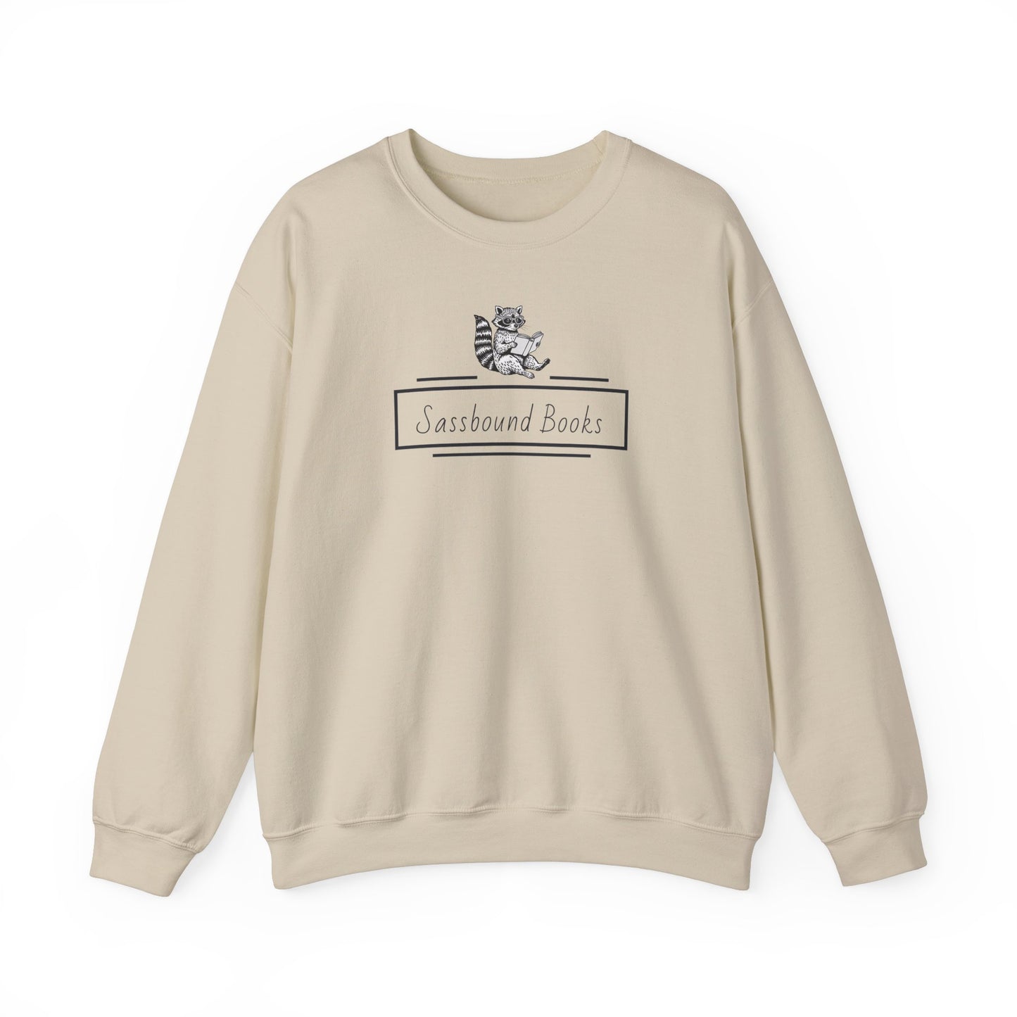 Sassbound Books Sweatshirt w/ Black Logo