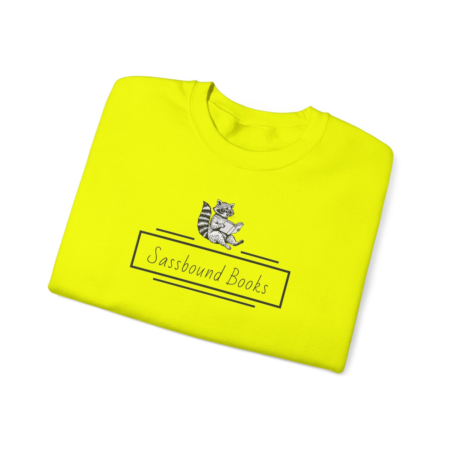 Sassbound Books Sweatshirt w/ Black Logo