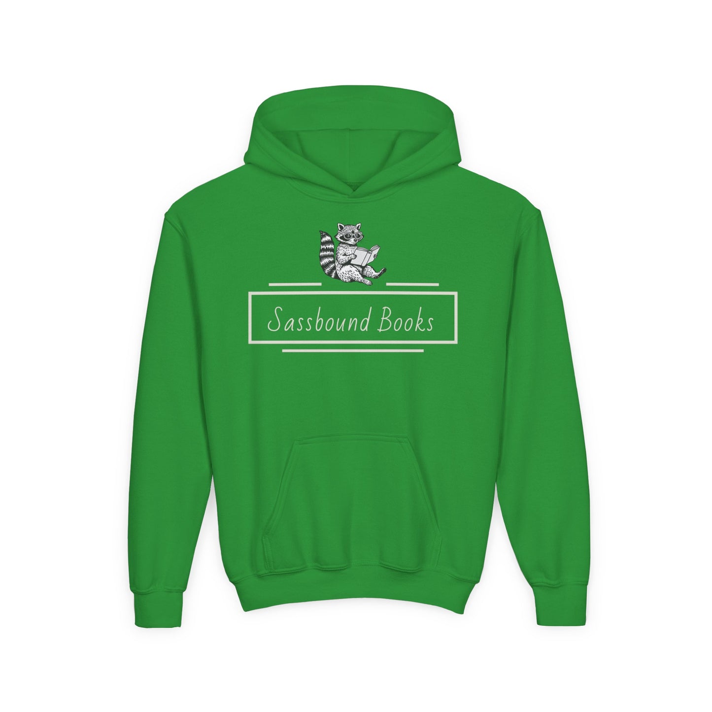Sassbound Books Youth Hoodie - Cozy Literary Apparel for Young Readers