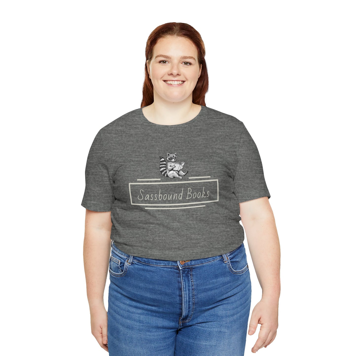 Sassbound Books Raccoon Tee - Unisex Short Sleeve Bella & Canvas T-Shirt