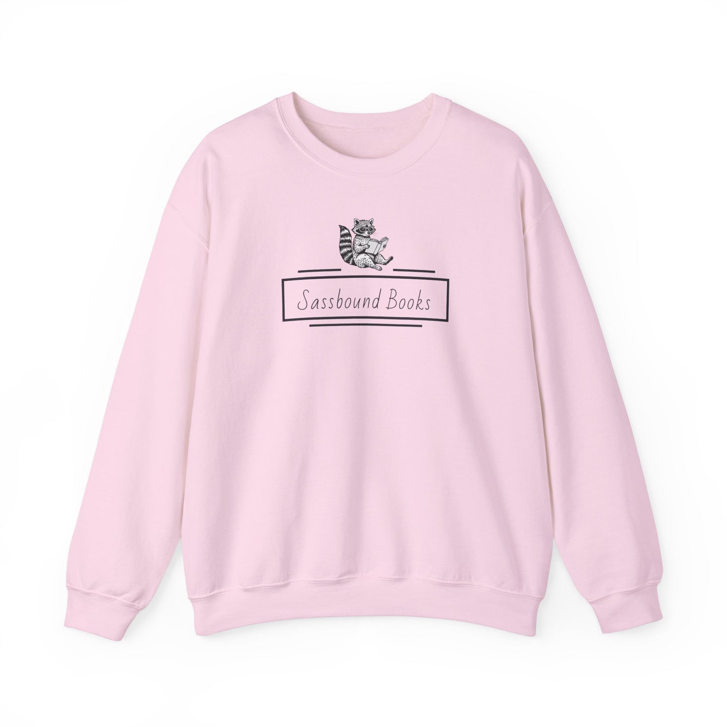 Sassbound Books Sweatshirt w/ Black Logo