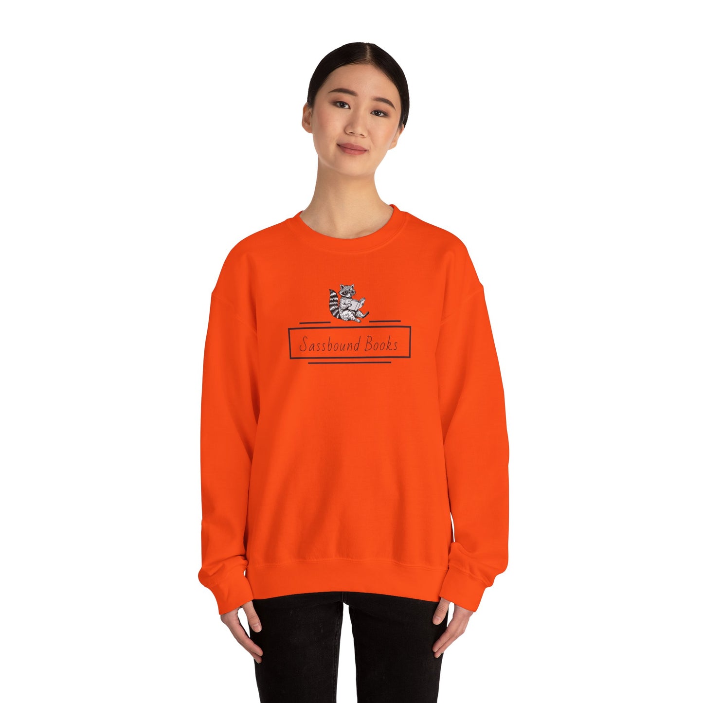 Sassbound Books Sweatshirt w/ Black Logo