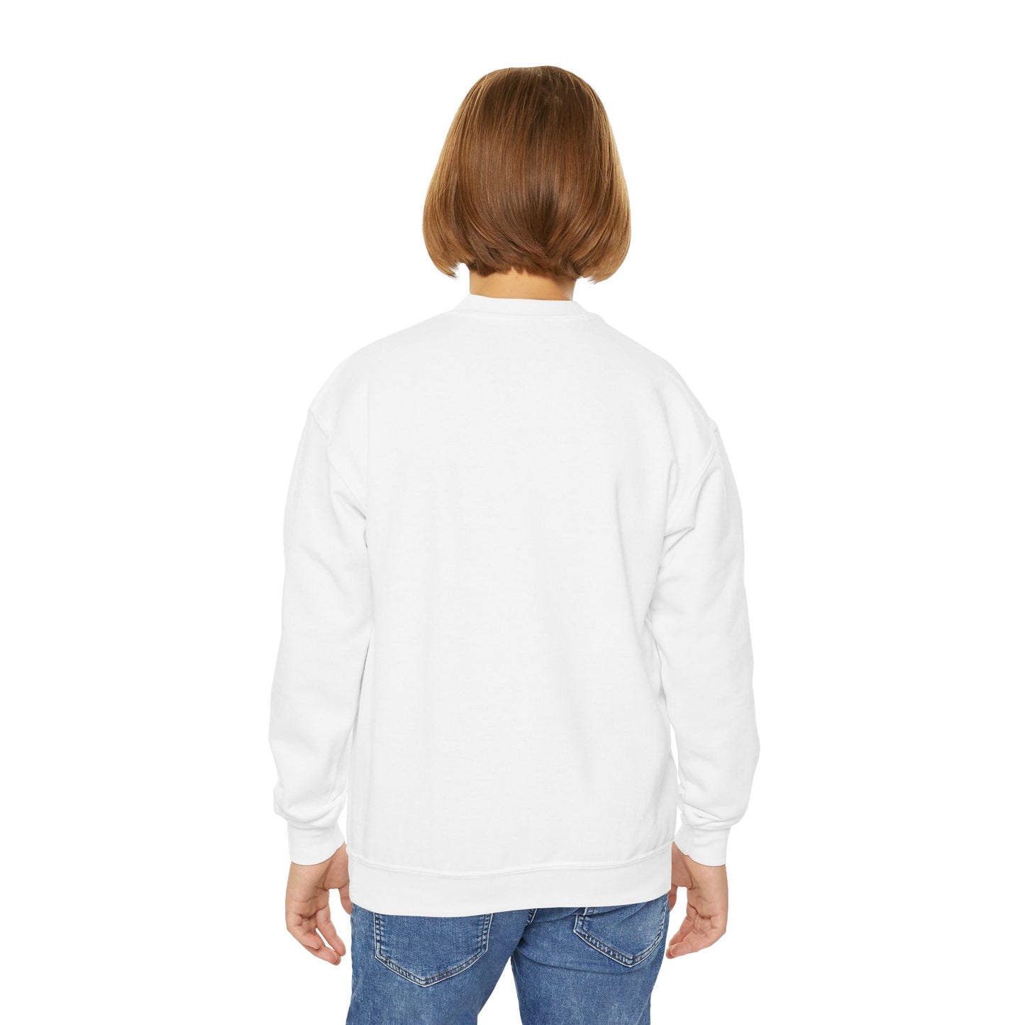 Sassbound Books Youth Crewneck Sweatshirt - Cozy Literary Apparel for Book Lovers
