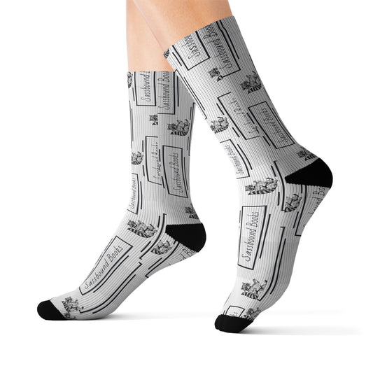 Chic Sublimation Socks – Stylish Comfort for Everyday Wear