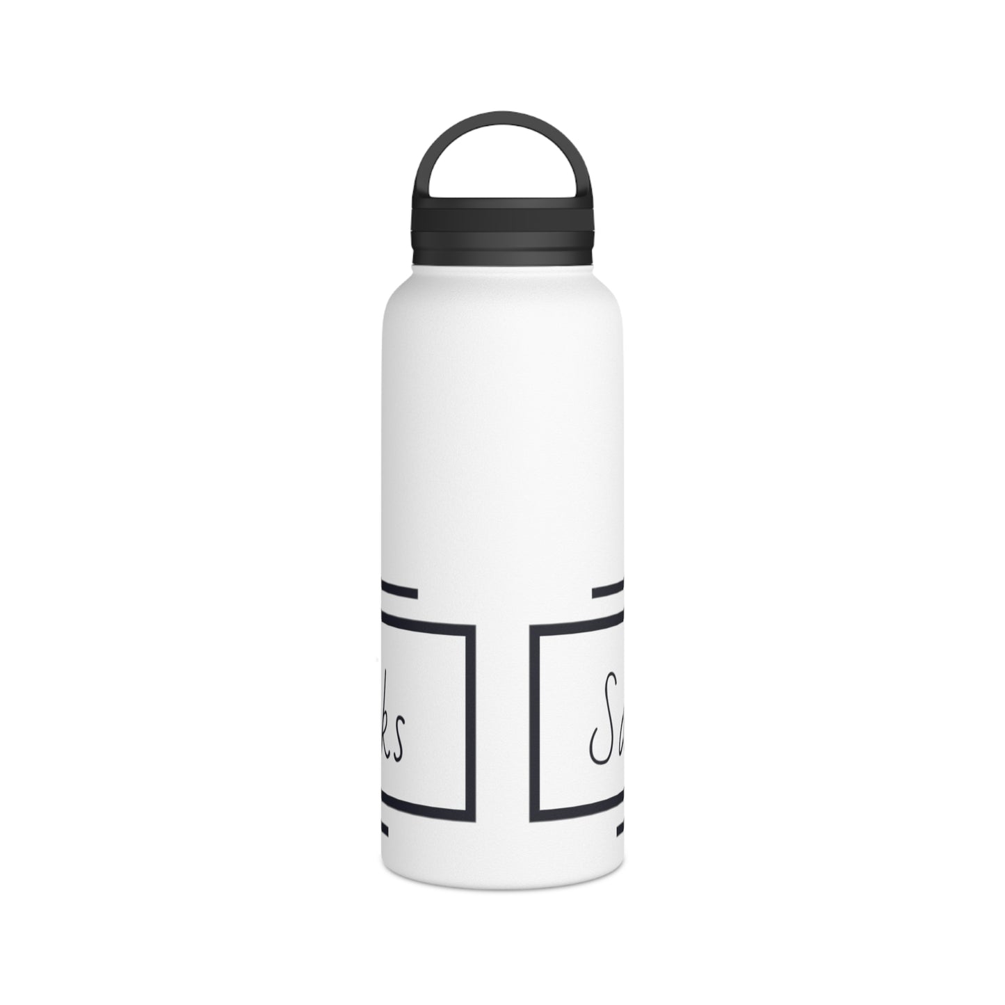 Raccoon Reading Stainless Steel Water Bottle - Eco-Friendly Travel Mug