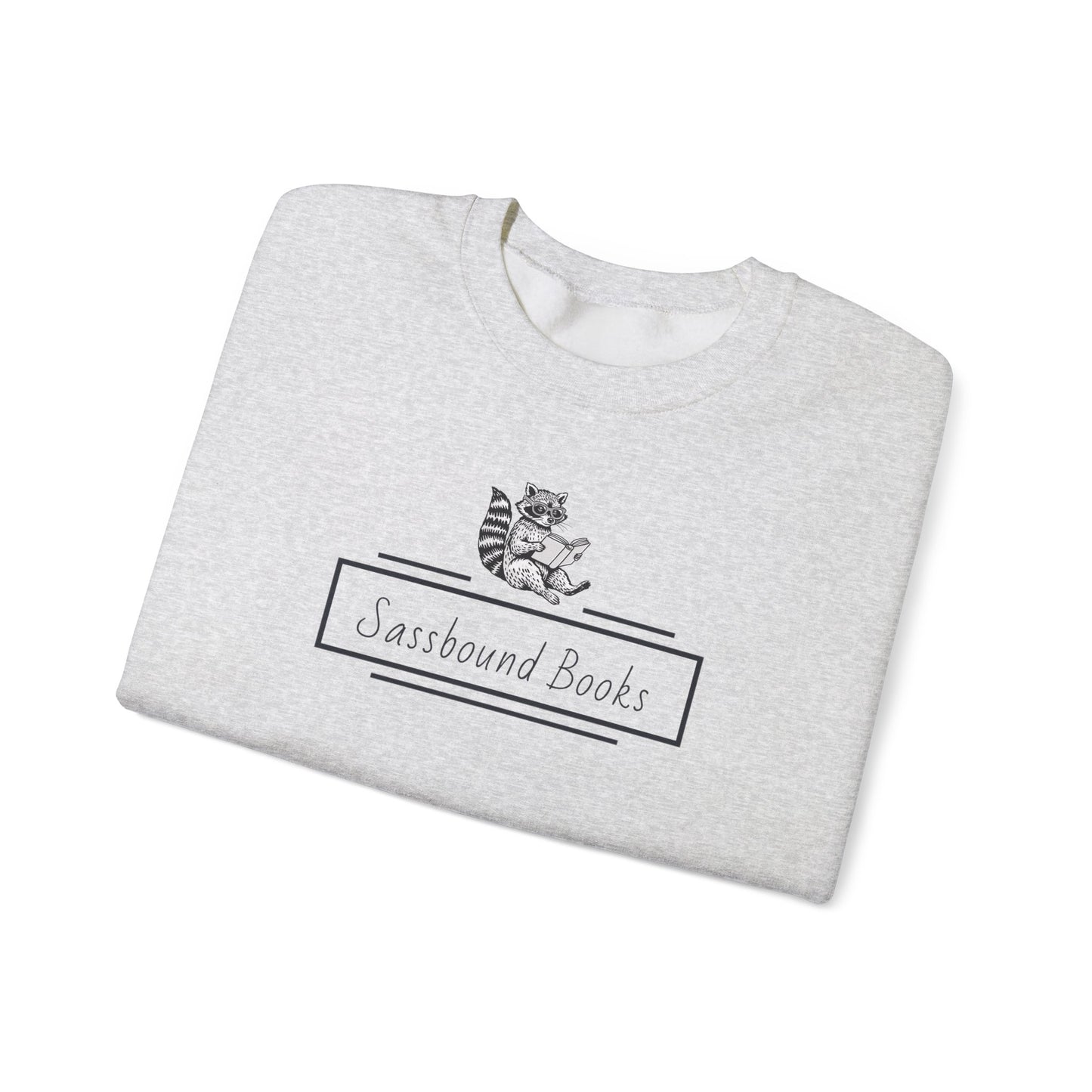 Sassbound Books Sweatshirt w/ Black Logo